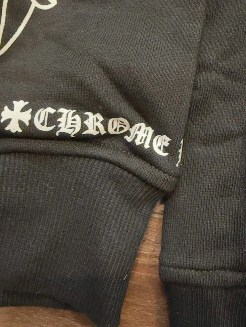 Chrome hearts zip up hoodie
